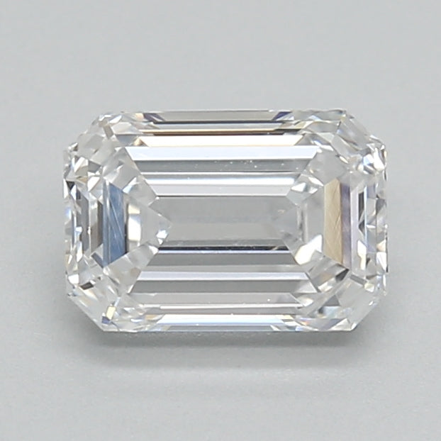 0.72ct Emerald D VVS2 Lab Created Diamond
