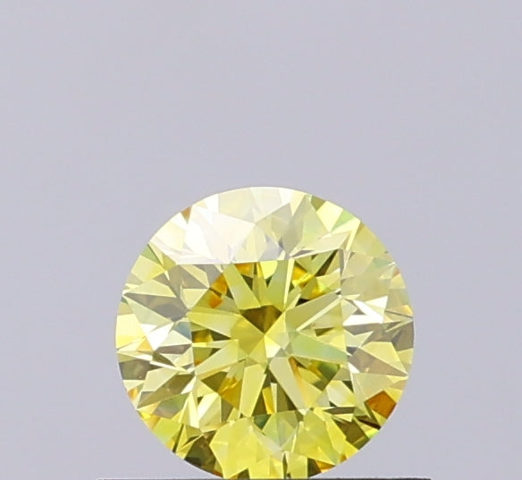 0.58ct Round FANCY VVS2 Lab Created Diamond