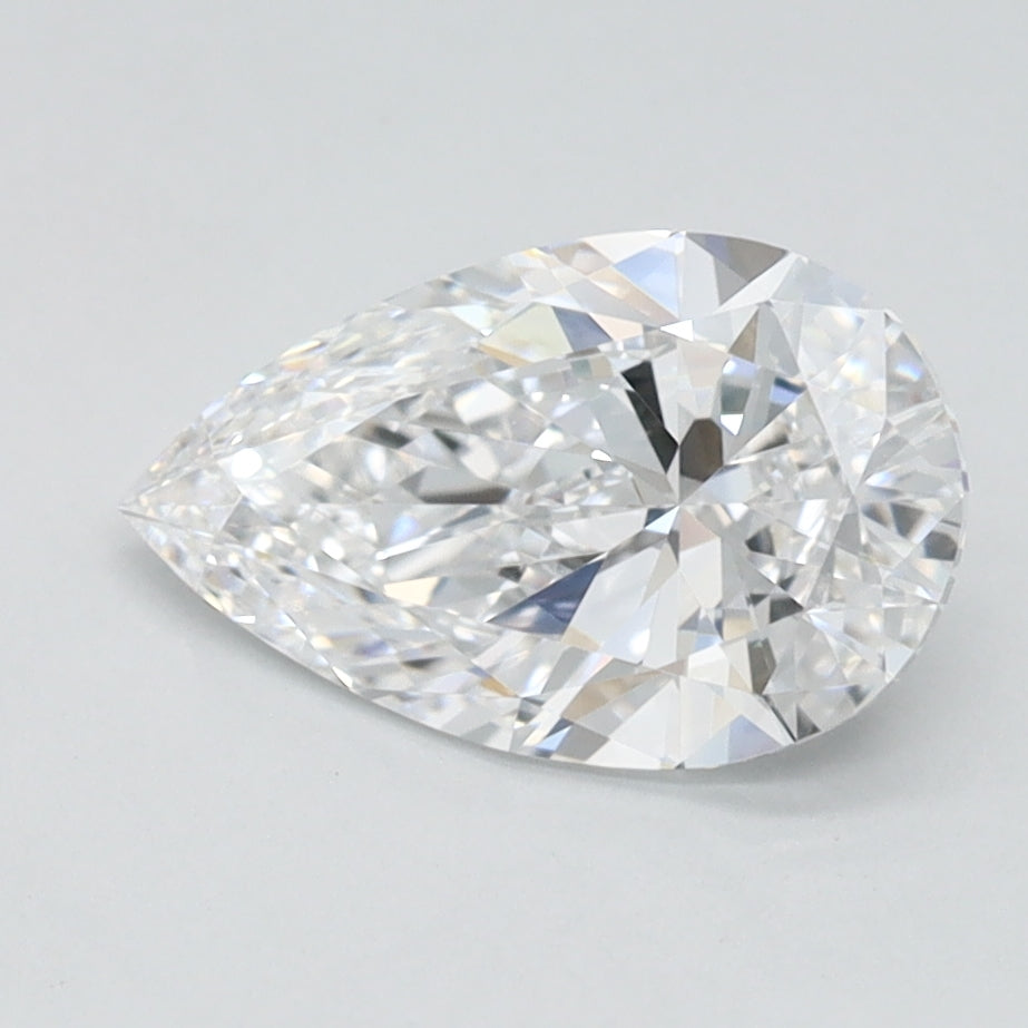 1.03ct Pear D IF Lab Created Diamond