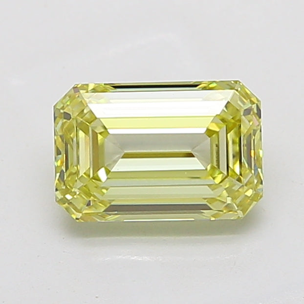 2.7ct Emerald  VVS2 Lab Created Diamond