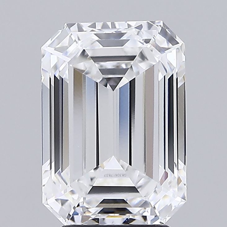 4.08ct Emerald E VVS2 Lab Created Diamond