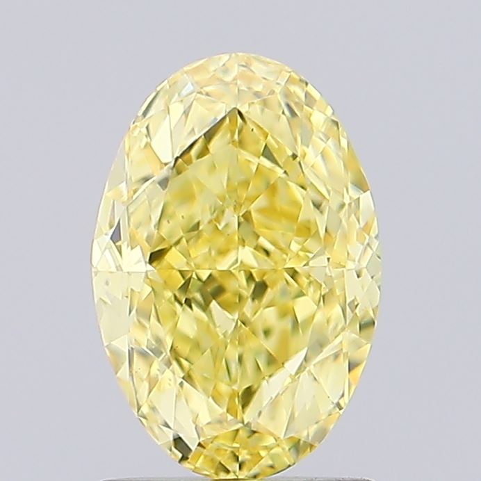 1.56ct Oval  VVS2 Lab Created Diamond