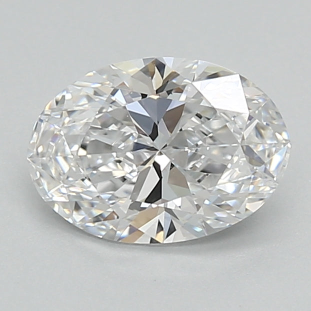 0.93ct Oval D VVS2 Lab Created Diamond