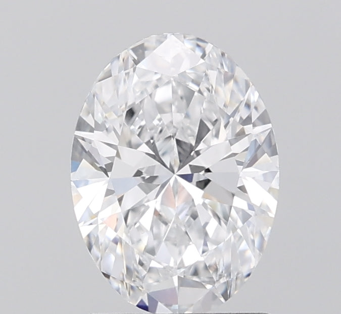 1.51ct Oval D VVS2 Lab Created Diamond