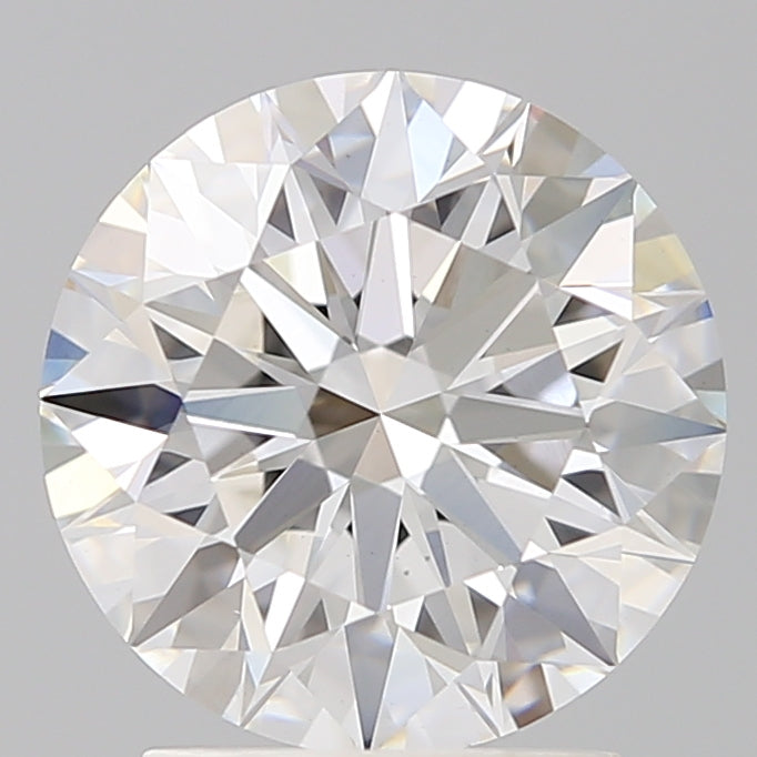 2.42ct Round F VS1 Lab Created Diamond