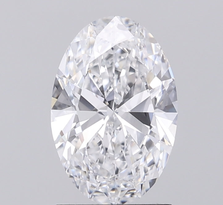 1.58ct Oval D VVS2 Lab Created Diamond