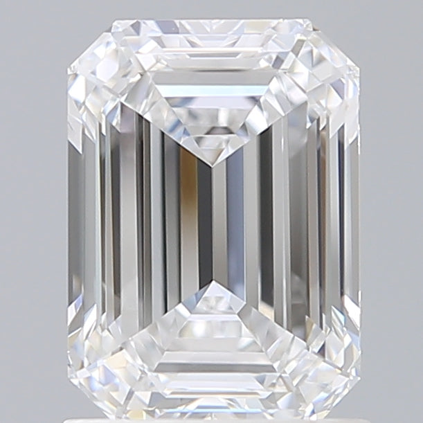 1.54ct Emerald D VVS2 Lab Created Diamond