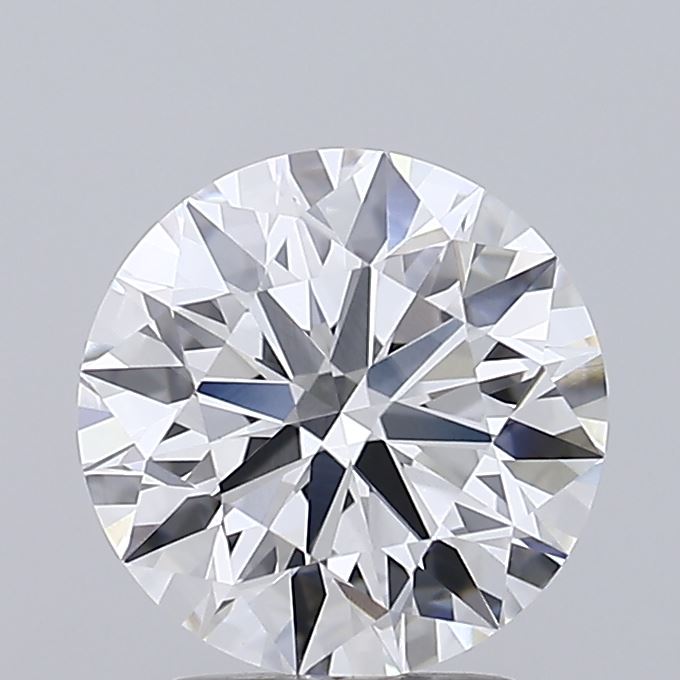 2.6ct Round E VVS1 Lab Created Diamond