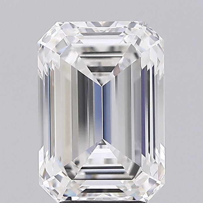 4.09ct Emerald F VVS2 Lab Created Diamond