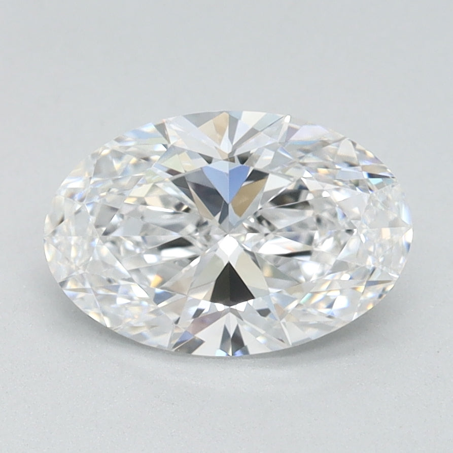 1.08ct Oval D IF Lab Created Diamond