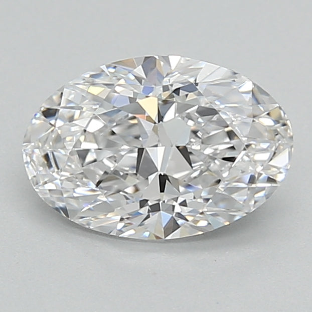 0.97ct Oval D VVS2 Lab Created Diamond