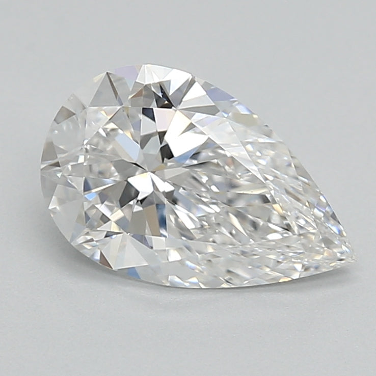 0.96ct Pear D VVS2 Lab Created Diamond
