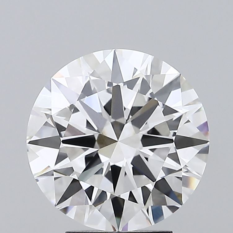 4.01ct Round F VVS2 Lab Created Diamond