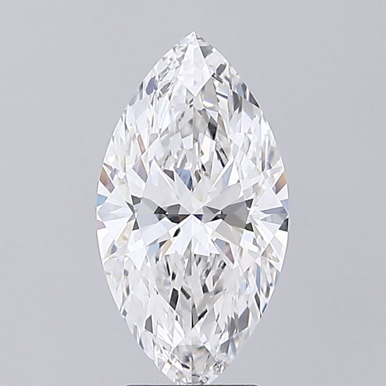 3.07ct Marquise F VVS2 Lab Created Diamond