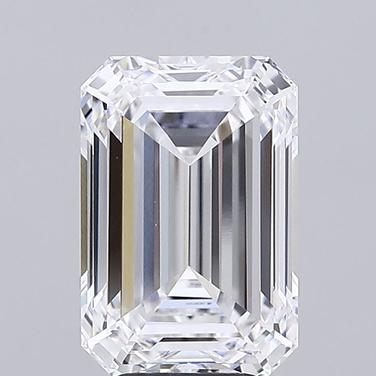 6.05ct Emerald D VVS2 Lab Created Diamond