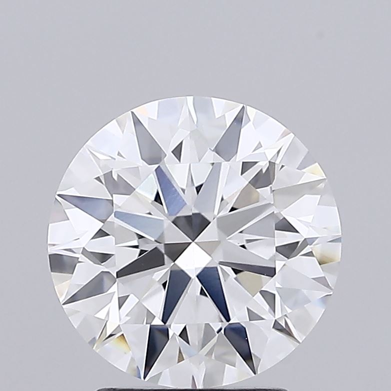 2.74ct Round F VVS2 Lab Created Diamond