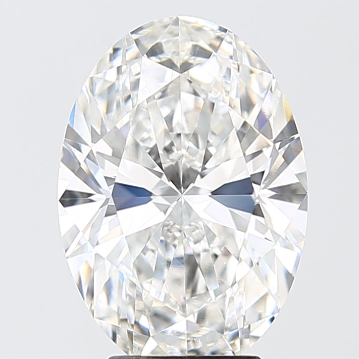 4.04ct Oval F VS1 Lab Created Diamond