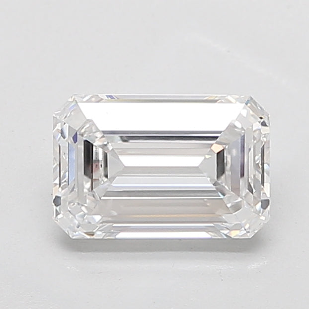 2.79ct Emerald D VVS1 Lab Created Diamond