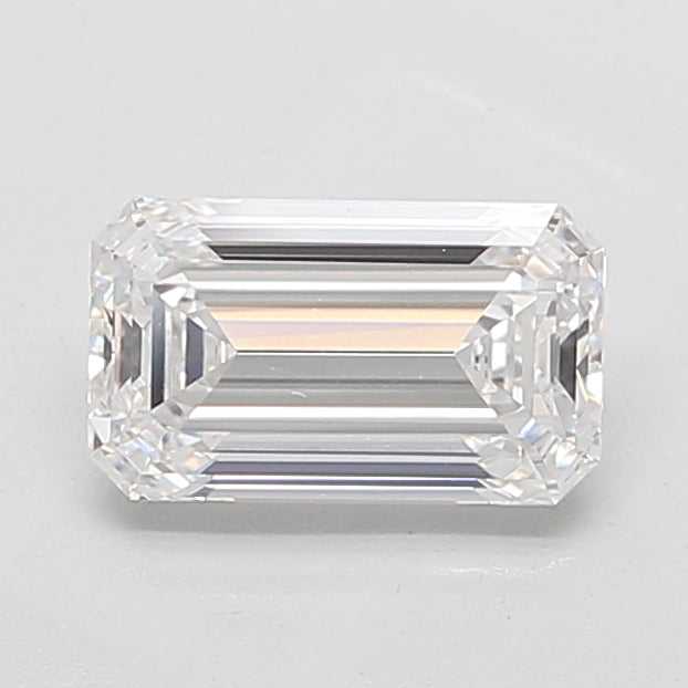 2.74ct Emerald D VVS1 Lab Created Diamond