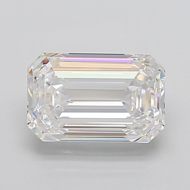 3.53ct Emerald D VVS1 Lab Created Diamond