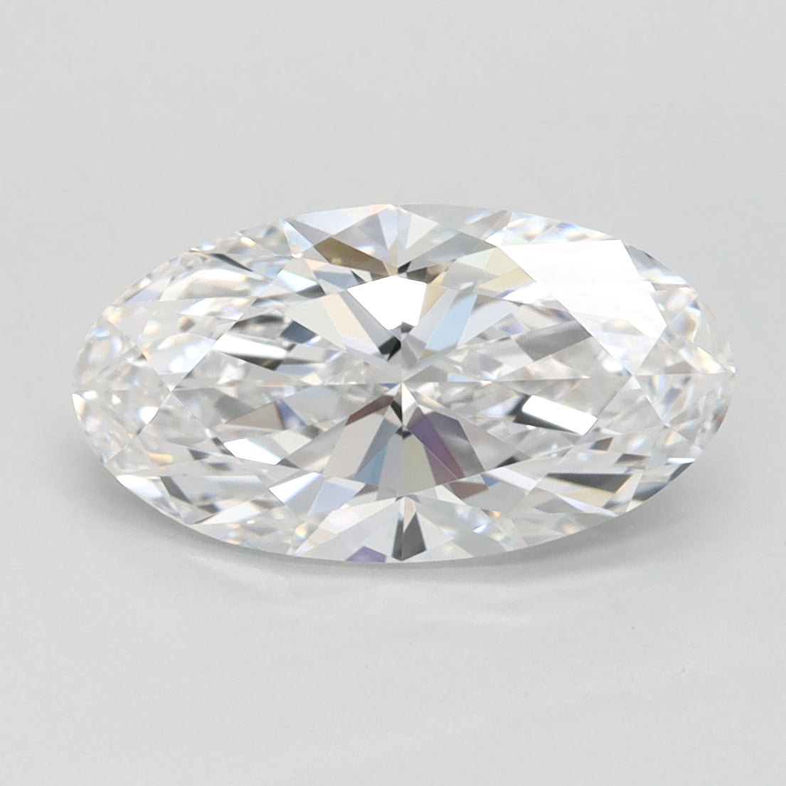 1.58ct Oval D VVS1 Lab Created Diamond