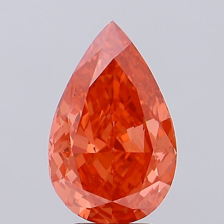 4.41ct Pear  VS1 Lab Created Diamond