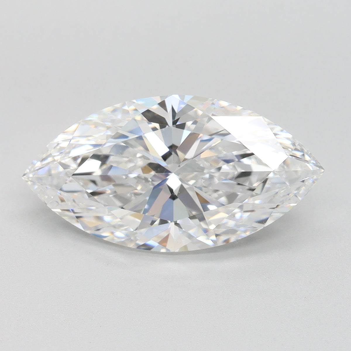 3.01ct Marquise D IF Lab Created Diamond