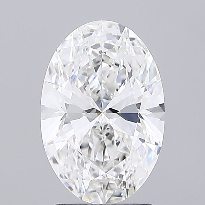 1.95ct Oval E IF Lab Created Diamond