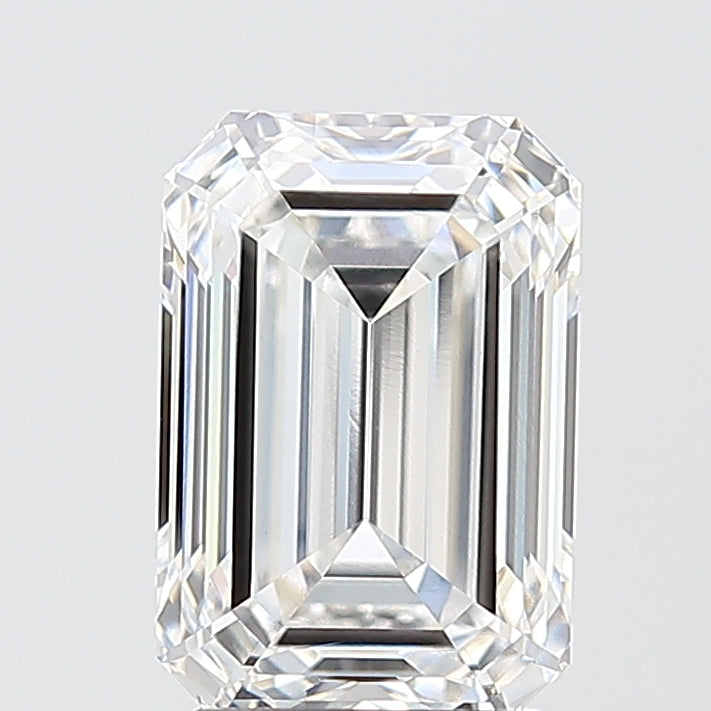 2.58ct Emerald E VS1 Lab Created Diamond