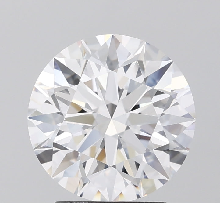 2.6ct Round D IF Lab Created Diamond
