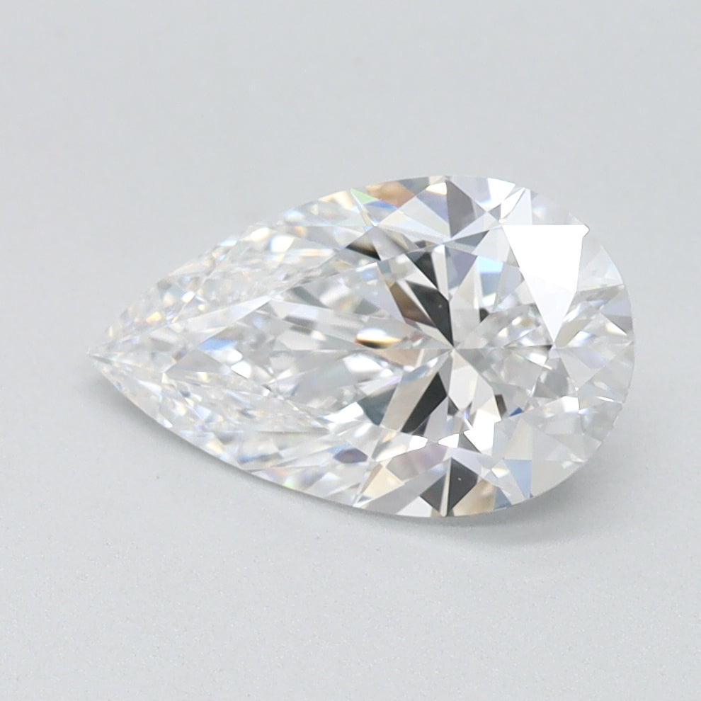 1.05ct Pear D VVS1 Lab Created Diamond