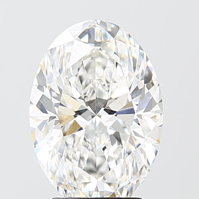 3.07ct Oval E VVS2 Lab Created Diamond