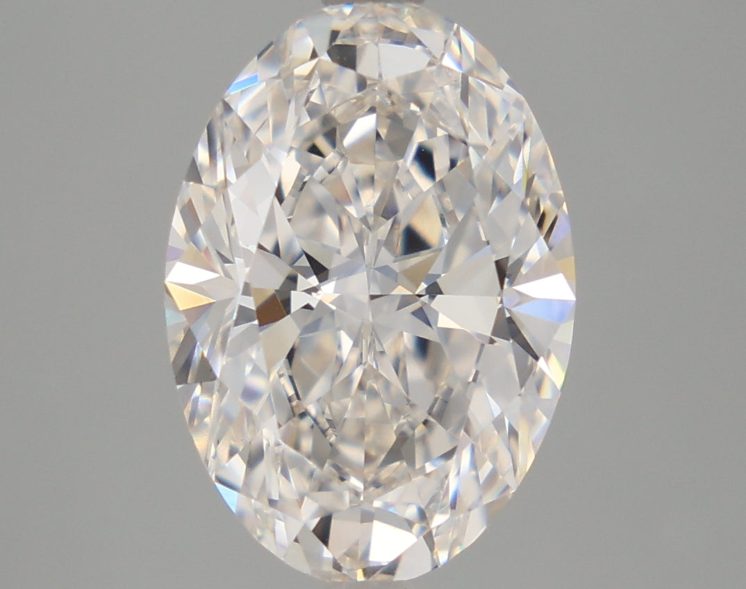 3.61ct Oval G VVS2 Lab Created Diamond