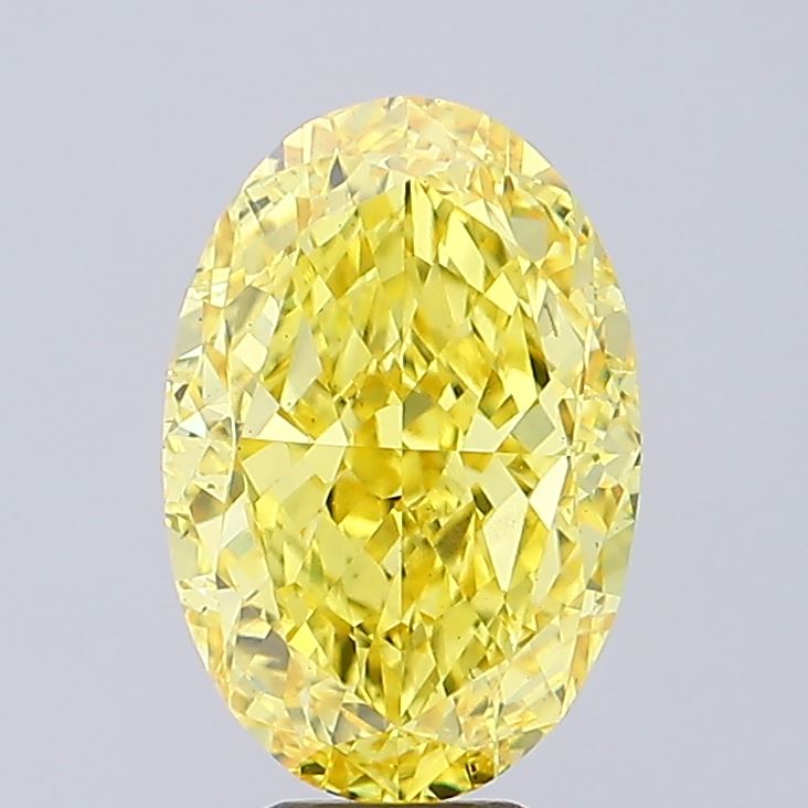 6.61ct Oval  VS1 Lab Created Diamond