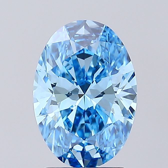 2ct Oval  VVS2 Lab Created Diamond