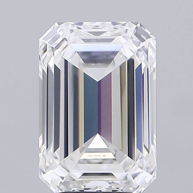 4.09ct Emerald E VS1 Lab Created Diamond