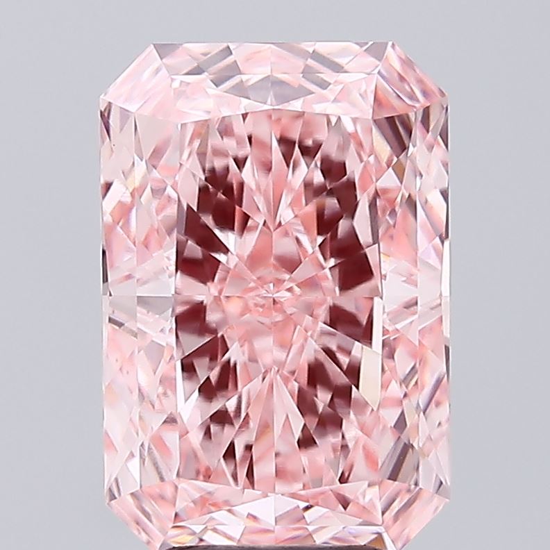 4.18ct Radiant  VVS2 Lab Created Diamond