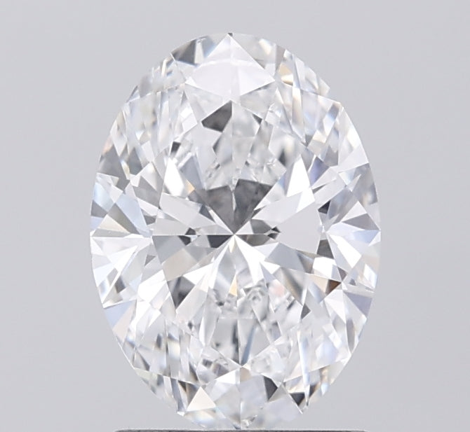 1.54ct Oval D VVS2 Lab Created Diamond