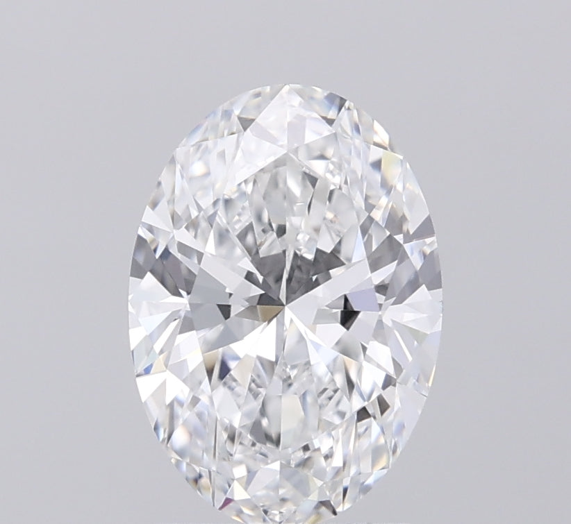 2.1ct Oval D VVS1 Lab Created Diamond
