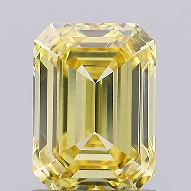 1.01ct Emerald  VS1 Lab Created Diamond