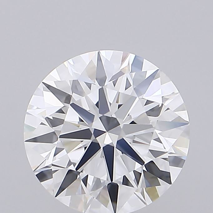 2.09ct Round D IF Lab Created Diamond