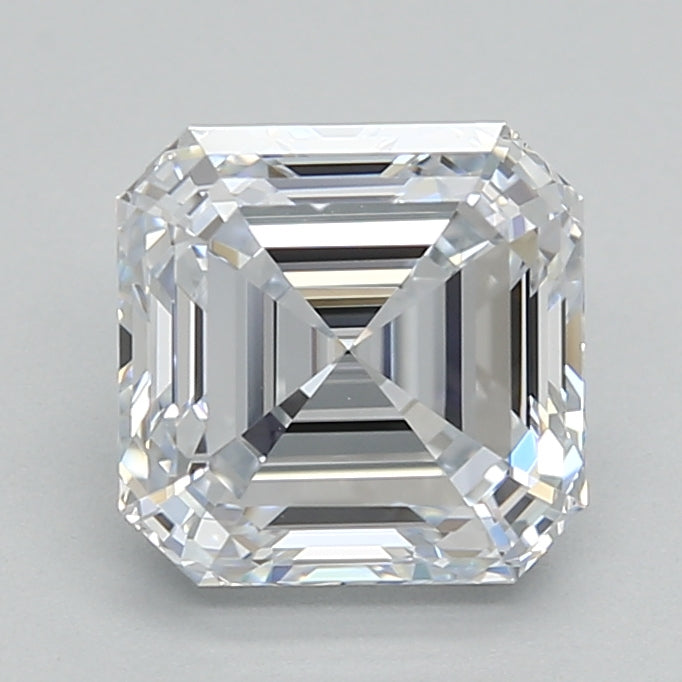 1.51ct Asscher F VVS1 Lab Created Diamond