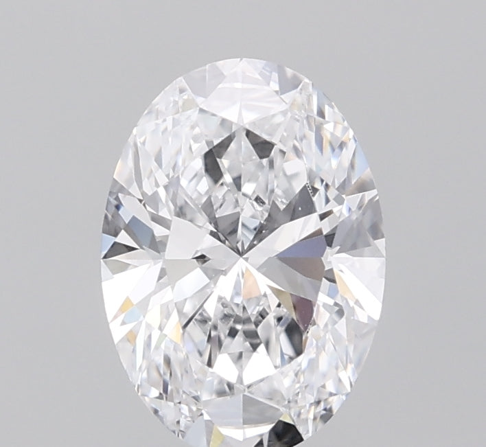 1.58ct Oval D VVS1 Lab Created Diamond