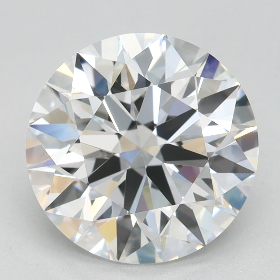 2.55ct Round D IF Lab Created Diamond