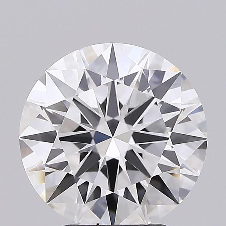 3.01ct Round F VVS2 Lab Created Diamond