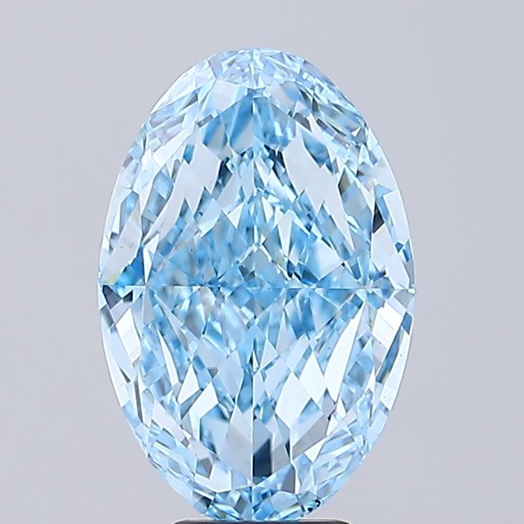 7.36ct Oval  VS1 Lab Created Diamond