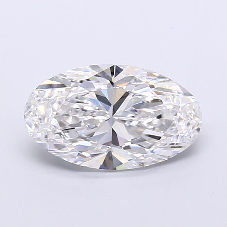 2.92ct Oval D VVS2 Lab Created Diamond