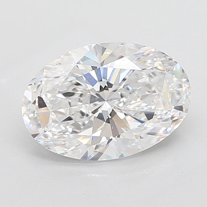 4.2ct Oval D VVS1 Lab Created Diamond