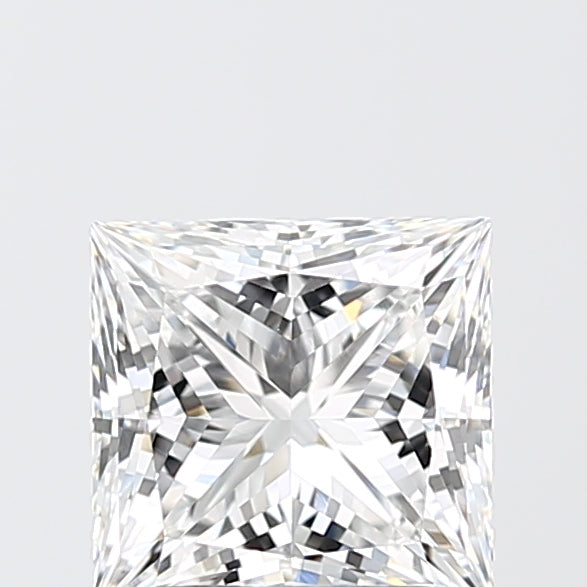 2.1ct Princess D VVS2 Lab Created Diamond