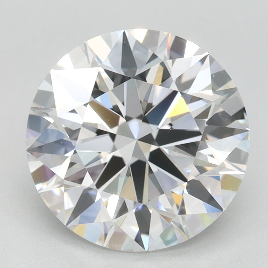 2.6ct Round D IF Lab Created Diamond